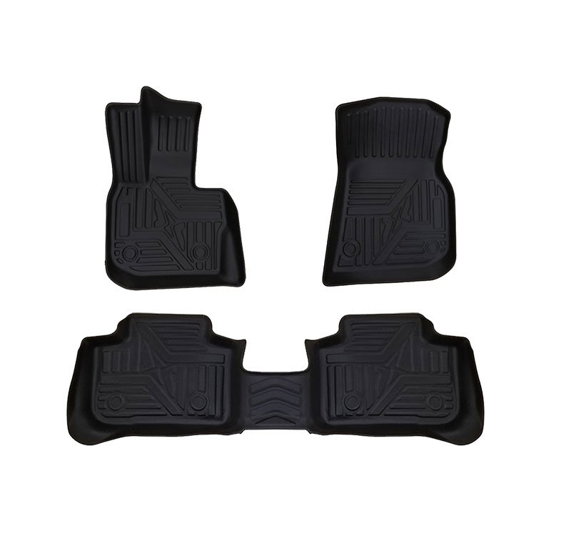 fjfgyjgfy (1) New shape 9D pedal for BMW X3 2018-2021 (3 pieces) / black color - Image 1