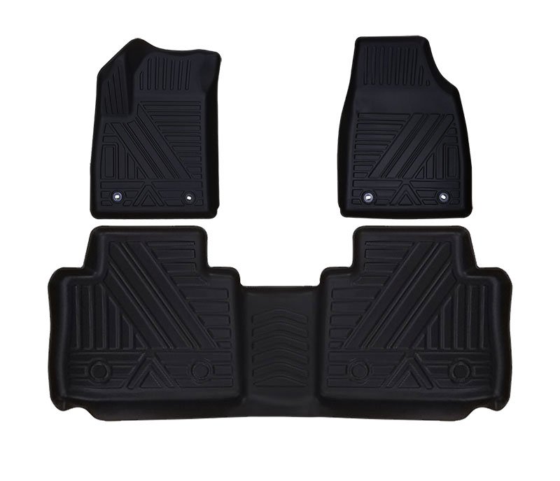 fjxtcy (8) New shape 9D pedal for MG 2021 SUV (3 pieces) / Black Color - Image 1
