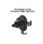 Wireless Charger Mobile holder For car compatible All mobile phones charge wireless - PL130 - Black - Image 9