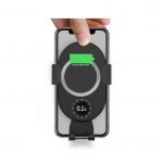Wireless Charger Mobile holder For car compatible All mobile phones charge wireless - PL130 - Black - Image 2