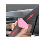 Magnetic stopper for car seat belt to install the belt as desired for all cars - TR100 - Pink - Image 5