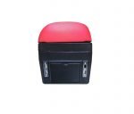 Car Console & Leather armrest two levels for storing things and 4 USB ports & Cup Holder , background, different levels of hand rest while driving, for all cars - CON-02 - Black & Red - Image 6