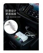 Lighter Power Adapter 120 W - 3 Port & 2 USB Charging outputs - FB300 - White - Image 4