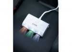 Lighter Power Adapter 120 W - 3 Port & 2 USB Charging outputs - FB300 - White - Image 7