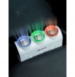Lighter Power Adapter 120 W - 3 Port & 2 USB Charging outputs - FB300 - White - Image 10