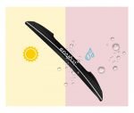 Car Door Protection 4 Pieces Bumper anti-shock and scratches for all Cars - 6118 - Black - Image 2