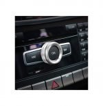 Cover Cassette volume level For Mercedes C 2008-2014 / Silver Color
