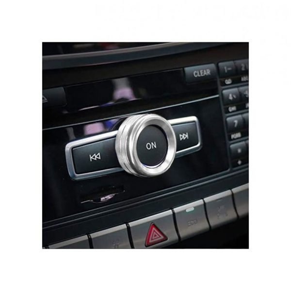 Cover Cassette volume level For Mercedes C 2008-2014 / Silver Color