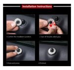 Cover Lock car door For Mercedes C 2019-2020 ( 4 Pieces) / Silver Color - Image 3