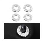 Cover Lock car door For Mercedes C 2019-2020 ( 4 Pieces) / Silver Color - Image 7