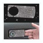 Dashboard drawer handle Cover For Mercedes C 2019-2020 / Silver Color - Image 2