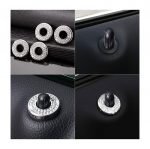 Cover Lock car door For Mercedes C 2019-2020 ( 4 Pieces) / Silver Color
