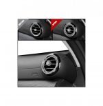 External frame for the air conditioning hole For Mercedes E Class 2016-2018 ( 6 Pieces ) / Silver Color - Image 3