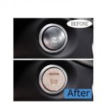 Engine start button cover For Mercedes New GLE 2016-2019 / Rose Gold Color - Image 3