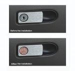 Dashboard drawer key cover For Mercedes New C Class 2016-2019 / Rose Gold Color - Image 2