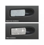 Dashboard drawer handle Cover For Mercedes B Class 2020 / Silver Color - Image 2