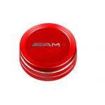Cover Multimedia button For Mercedes C 2008-2014 / Red Color