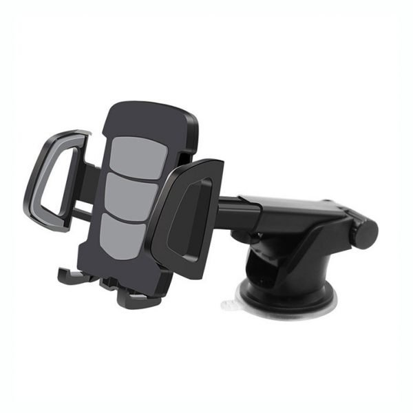 Mobile holder For car compatible with all Mobile -B5 – Grey Color