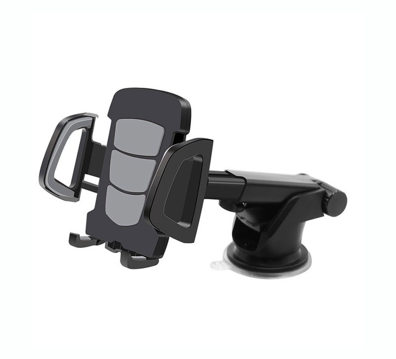 He6ec7df8005048e3b77ddf822a4de2bdn Mobile holder For car compatible with all Mobile -B5 – Grey Color - Image 1