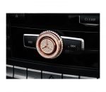 Cover Cassette volume level For Mercedes C 2008-2014 / Rose Gold Color - Image 3