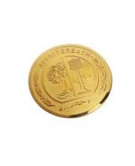 Cover Multimedia button decoration For Mercedes C 2008-2014 / Gold Color - Image 5