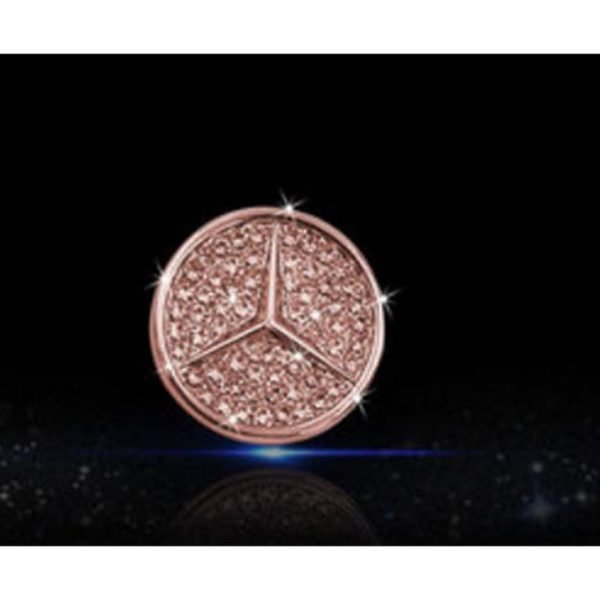 Dashboard drawer key cover For Mercedes New C Class 2016-2019 / Rose Gold Color