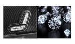 Cover car seat control buttons For Mercedes A 2019-2020 ( 4 Pieces ) / Silver Color - Image 2