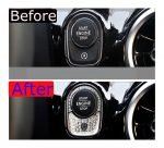 Engine start button cover For Mercedes A 2019-2020 - Image 4