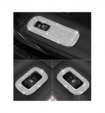 Control buttons frame for windows and car mirrors For Mercedes A 2019-2020 ( 4 Pieces )