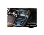 Center console cover For Mercedes E Class 2020 / Carbon Color ( 2 Pieces ) - Image 16
