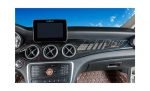 Car Dashboard Decoration Cover Compatible with Mercedes GLA - CLA - A-class - B-class cars from 2016 to 2019 - Carbon & Blue line - Image 3