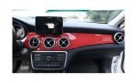 Car Dashboard Decoration Cover Compatible with Mercedes GLA - CLA - A-class - B-class cars from 2016 to 2019 - Red Color - Image 3