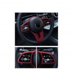 Steering wheel Frame For Mercedes A Class 2020 / Dark Red Color - Image 3