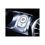 غطاء ازرار تشغيل المحرك لمرسيدس  A Class 2020 / لون فضي