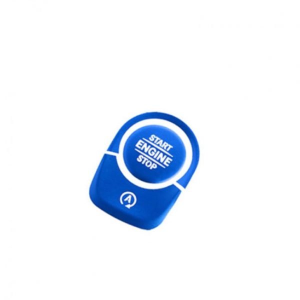 Engine start button cover For Mercedes A Class 2020 / Blue Color