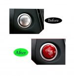 Engine start button cover For Mercedes GLA 2016-2019 /  Red Carbon Color - Image 2