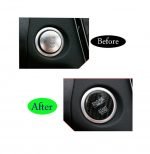 Engine start button cover For Mercedes GLA 2016-2019 /  Black Carbon Color - Image 2