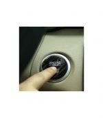 Engine start button cover For Mercedes GLA 2016-2019 /  Black Carbon Color - Image 7