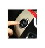 Engine start button cover For Mercedes GLA 2016-2019 /  Black Carbon Color - Image 8