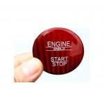 Engine start button cover For Mercedes GLA 2016-2019 /  Red Carbon Color