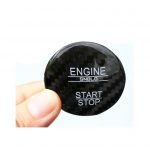 Engine start button cover For Mercedes GLA 2016-2019 /  Black Carbon Color