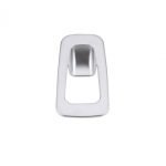 Hand brake buttons, outer frame For Mercedes New E Class 2016-2019 / Silver Color