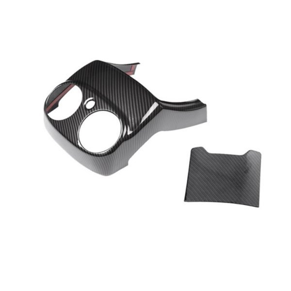 Rear air conditioner vents frame For Mercedes New C Class 2016-2019 ( 2 Pieces ) / Carbon Color