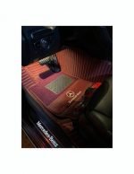 Car Mats High Quality Materials for MERCEDES W205  C  2016 - 2020 /  Red Color - Image 5