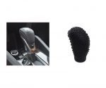 Silicone car steering wheel cover - CR-100 - Black - Image 2