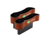 Car Seat Side Organizer and Cup Holder Multifunctional 2 Piece for Land Rover - CSB - Brown - Image 4