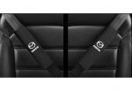 Car seat belt pouch 2 Piece for Mazda - TK500 - Black - Image 4