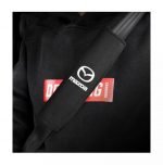 Car seat belt pouch 2 Piece for Mazda - TK500 - Black - Image 5