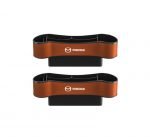 Car Seat Side Organizer and Cup Holder Multifunctional 2 Piece for Mazda - CSB - Brown - Image 6