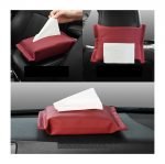 Car tissue box for Audi - TK100 - Dark Red Color - Image 2